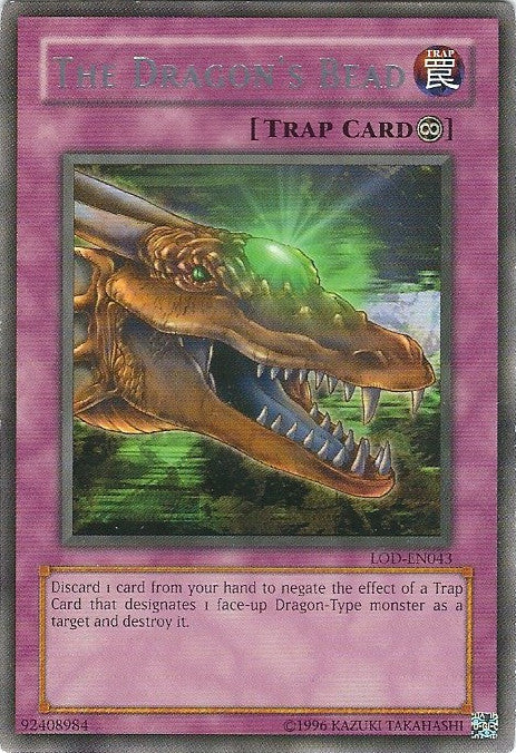 The Dragon's Bead [LOD-EN043] Rare Yu-Gi-Oh!
