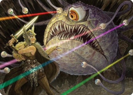 Hive of the Eye Tyrant Art Card [Dungeons & Dragons: Adventures in the Forgotten Realms Art Series] Magic: The Gathering