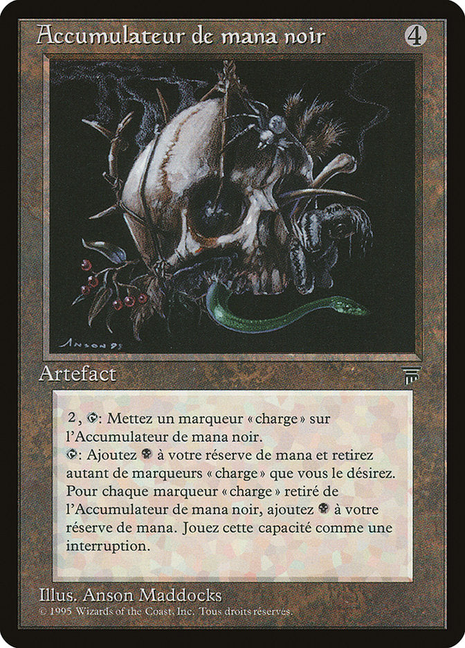Black Mana Battery (French) - "Accumulateur de mana noir" [Renaissance] Magic: The Gathering