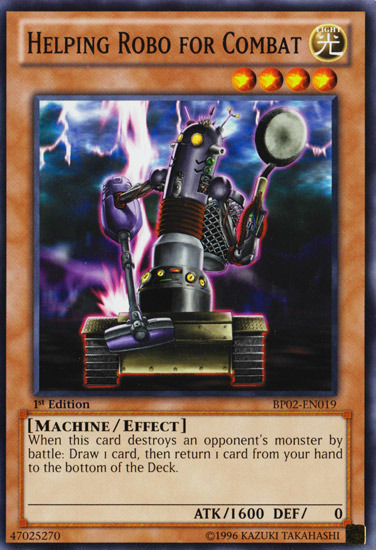 Helping Robo For Combat [BP02-EN019] Common Yu-Gi-Oh!
