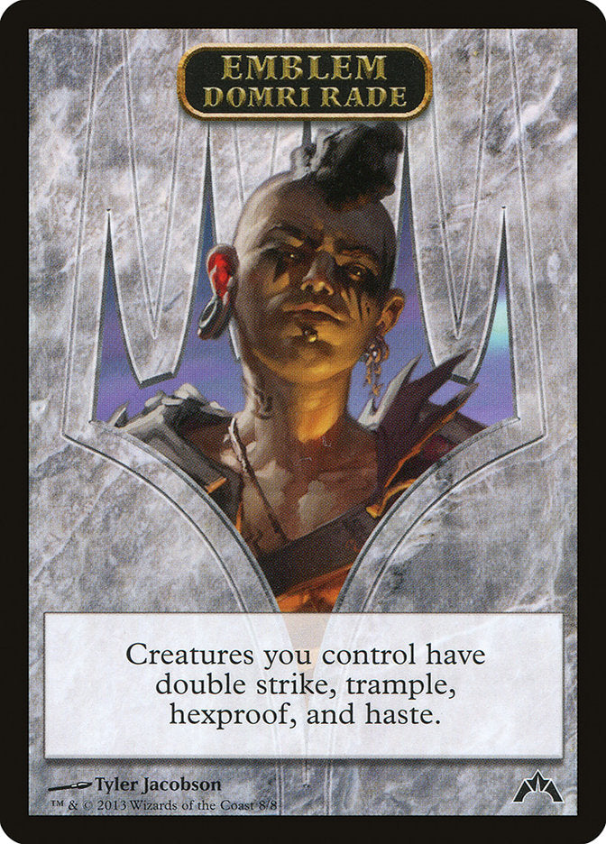 Domri Rade Emblem [Gatecrash Tokens] Magic: The Gathering