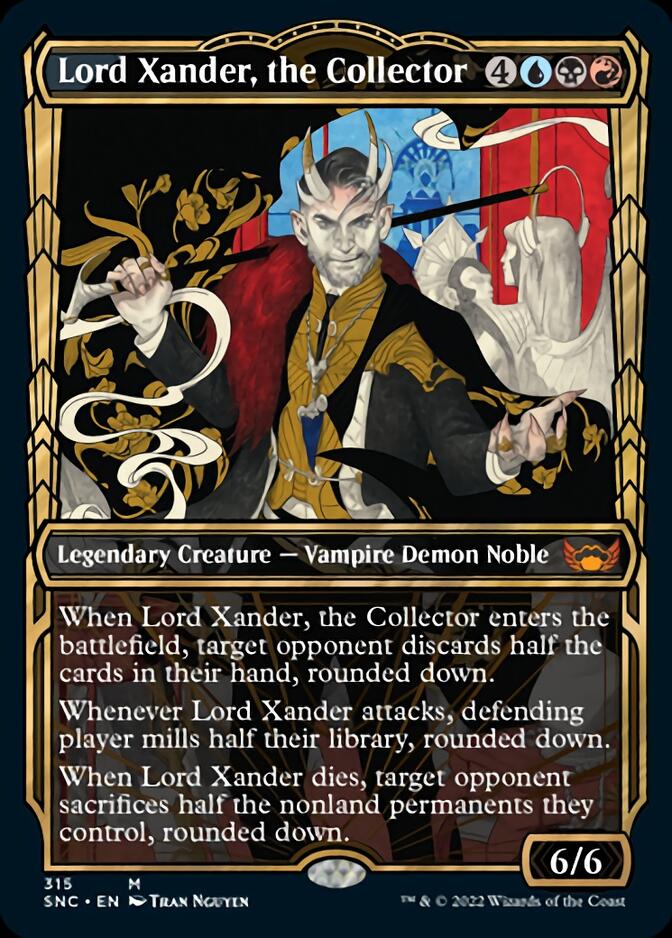 Lord Xander, the Collector (Showcase Golden Age) [Streets of New Capenna] Magic: The Gathering
