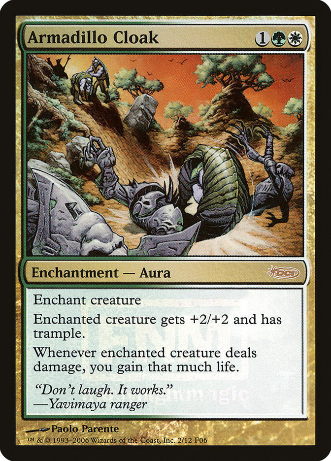 Armadillo Cloak [Friday Night Magic 2006] Magic: The Gathering