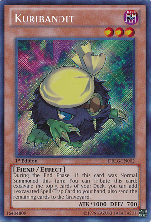 Kuribandit [DRLG-EN002] Secret Rare Yu-Gi-Oh!