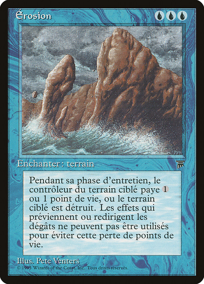 Erosion (French) [Renaissance] Magic: The Gathering