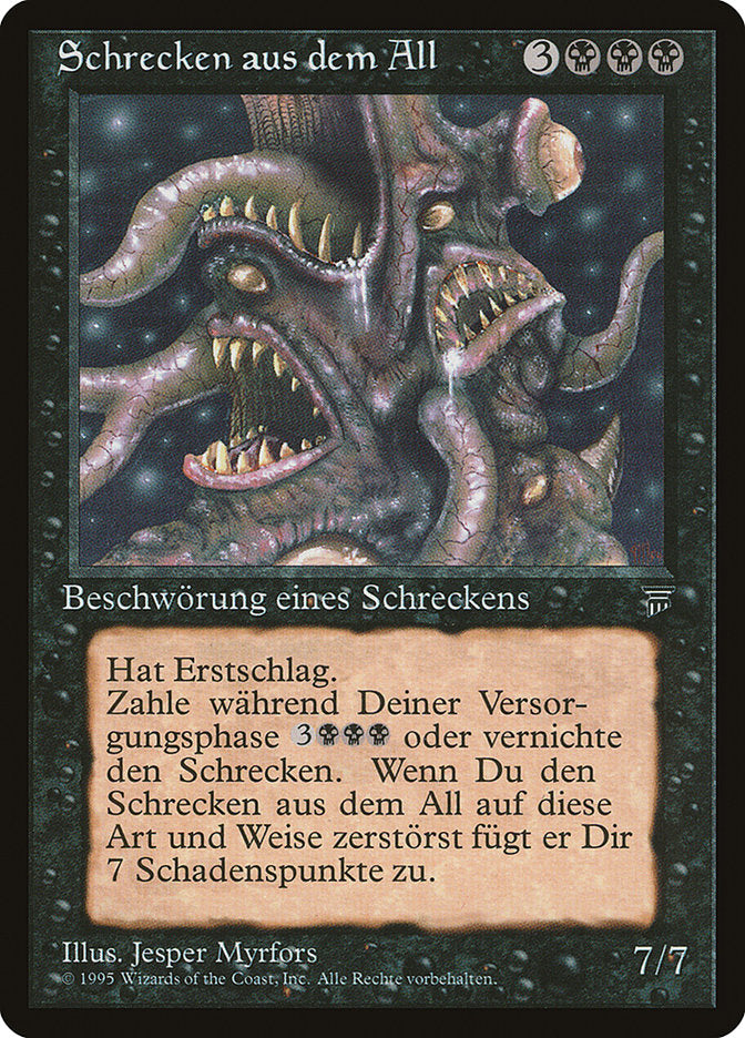 Cosmic Horror (German) - "Schrecken aus dem All" [Renaissance] Magic: The Gathering