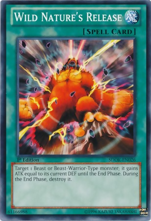Wild Nature's Release [SDOK-EN026] Common Yu-Gi-Oh!
