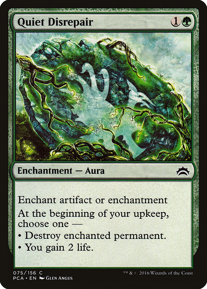 Quiet Disrepair [Planechase Anthology] Magic: The Gathering