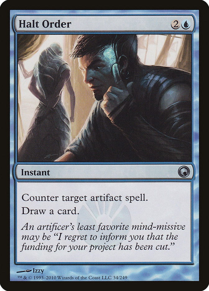 Halt Order [Scars of Mirrodin] Magic: The Gathering