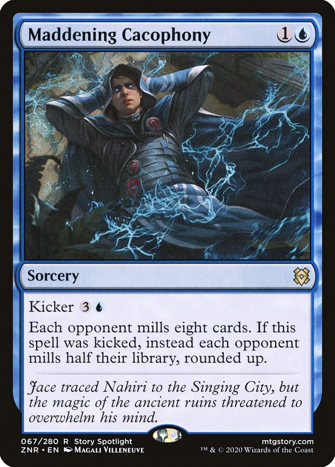 Maddening Cacophony [Zendikar Rising] Magic: The Gathering
