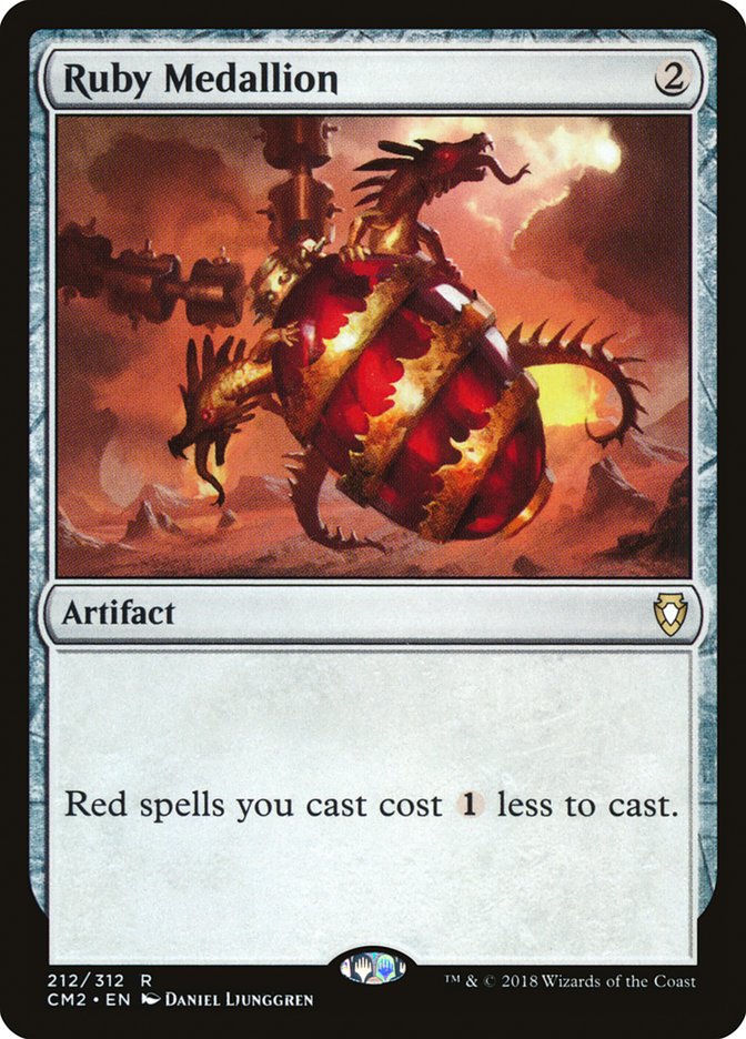 Ruby Medallion [Commander Anthology Volume II] Magic: The Gathering