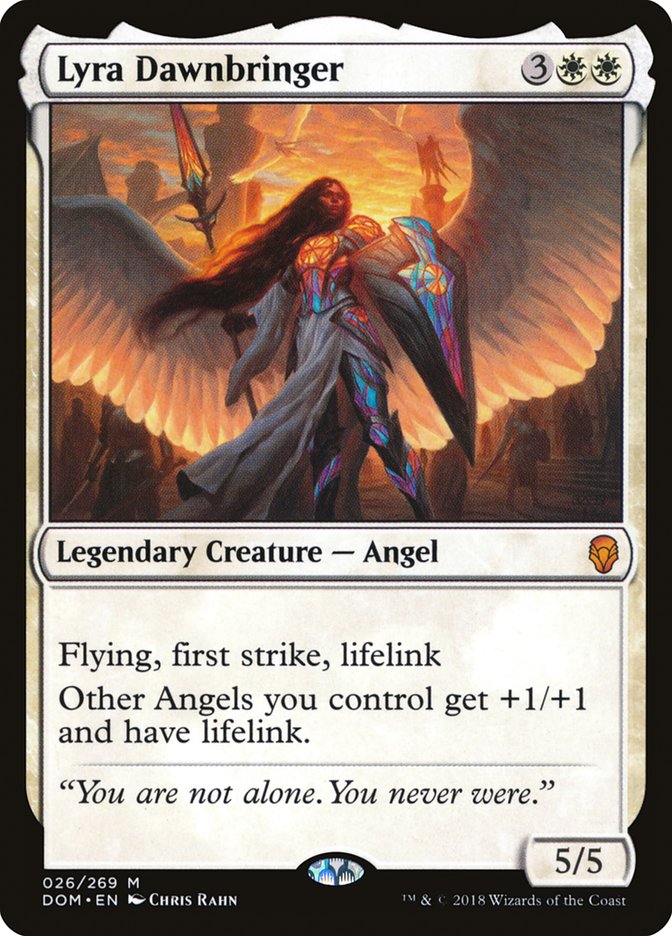Lyra Dawnbringer [Dominaria] Magic: The Gathering