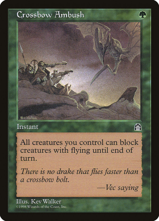 Crossbow Ambush [Stronghold] Magic: The Gathering