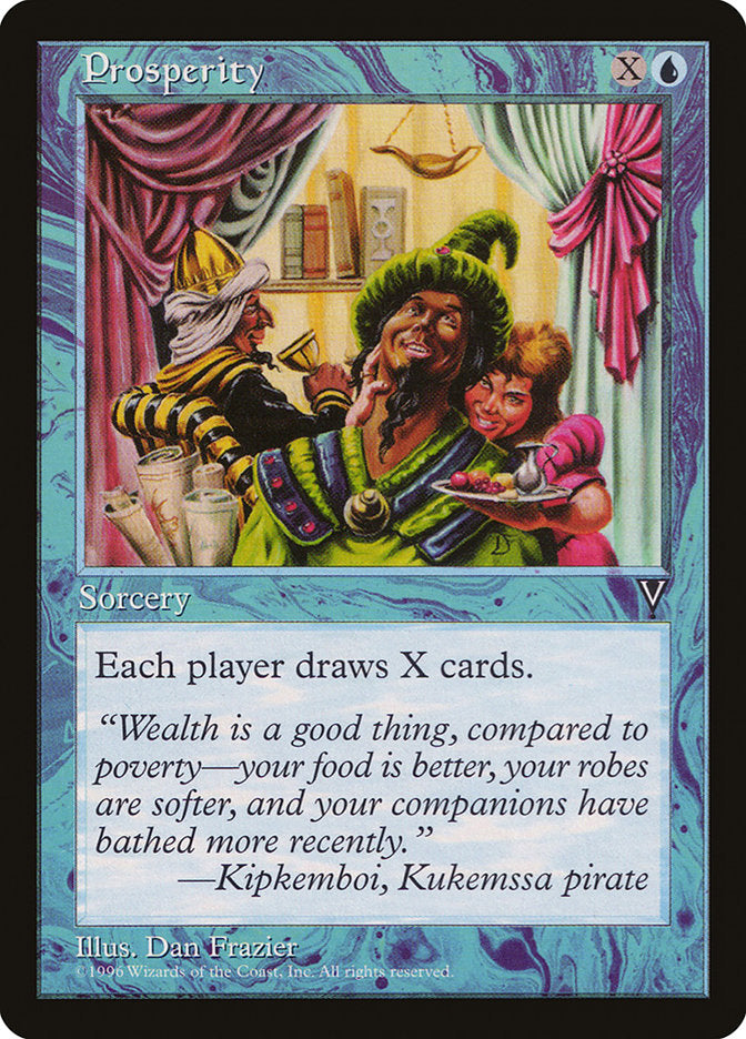 Prosperity [Visions] Magic: The Gathering
