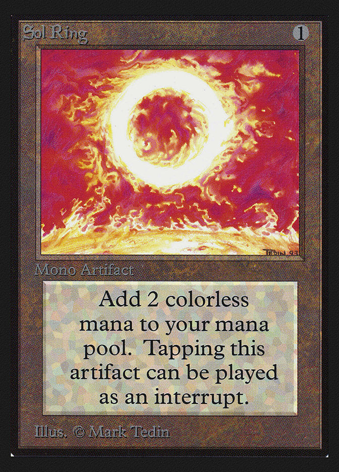 Sol Ring [Collectors' Edition] Magic: The Gathering