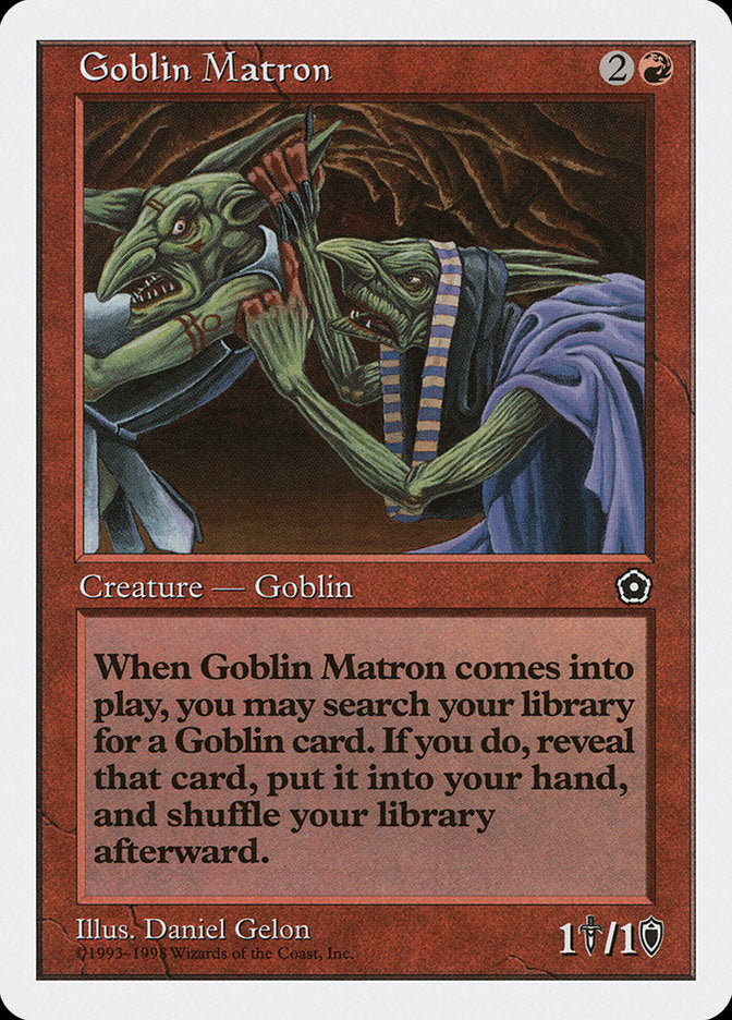Goblin Matron [Anthologies] Magic: The Gathering