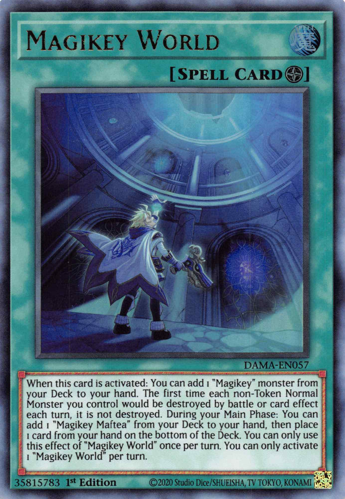 Magikey World [DAMA-EN057] Ultra Rare Yu-Gi-Oh!