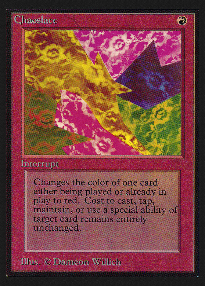 Chaoslace [International Collectors' Edition] Magic: The Gathering