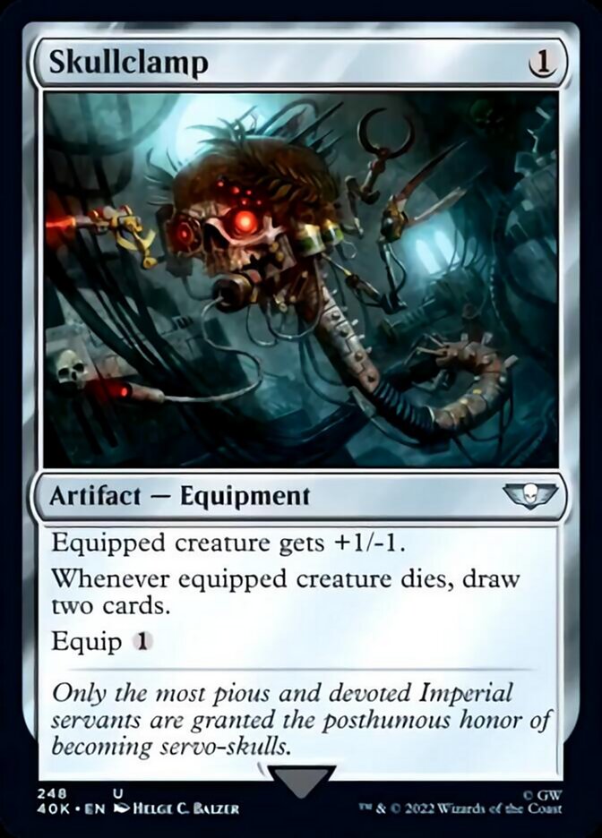 Skullclamp [Warhammer 40,000] Magic: The Gathering