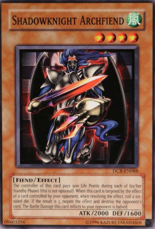 Shadowknight Archfiend [DCR-EN068] Common Yu-Gi-Oh!