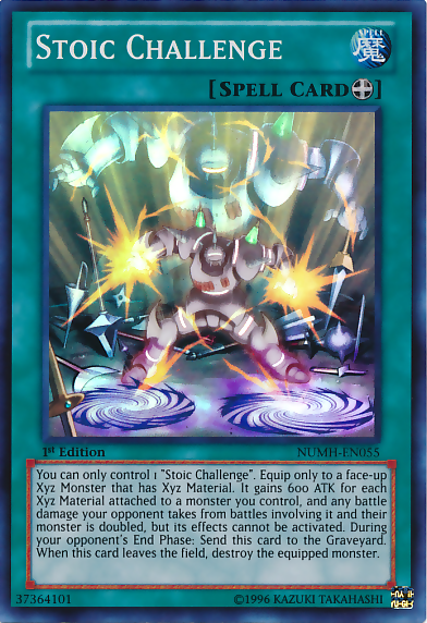 Stoic Challenge [NUMH-EN055] Super Rare Yu-Gi-Oh!