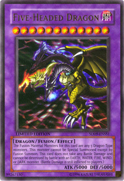 Five-Headed Dragon [SD09-ENSS1] Ultra Rare Yu-Gi-Oh!