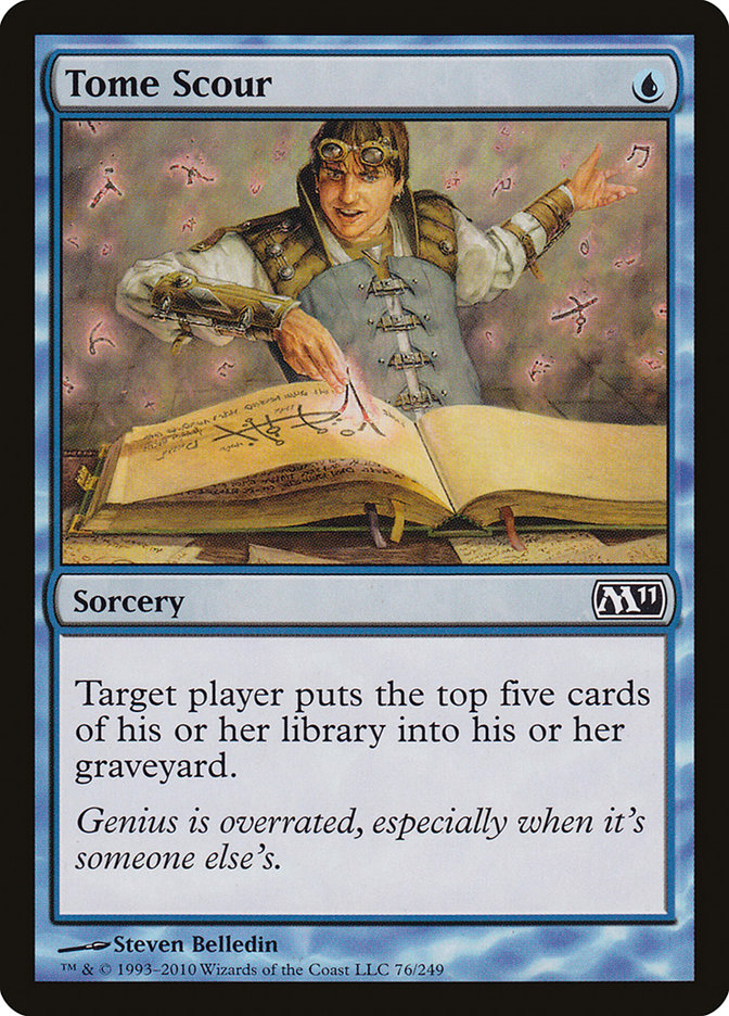 Tome Scour [Magic 2011] Magic: The Gathering