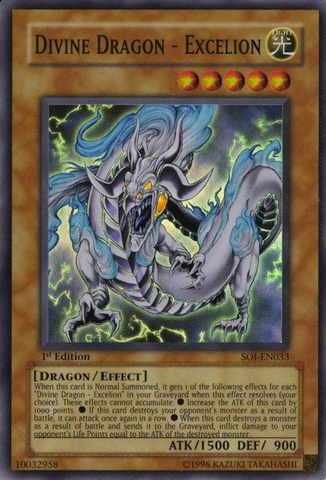 Divine Dragon - Excelion [SOI-EN033] Super Rare Yu-Gi-Oh!