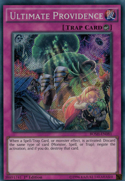Ultimate Providence [BOSH-EN081] Secret Rare Yu-Gi-Oh!