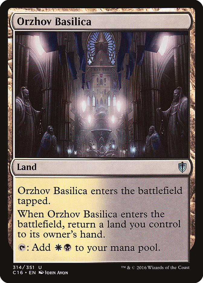 Orzhov Basilica [Commander 2016] Magic: The Gathering