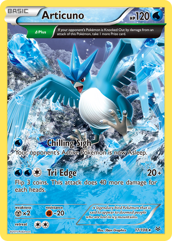 Articuno (17/108) [XY: Roaring Skies] Pokémon
