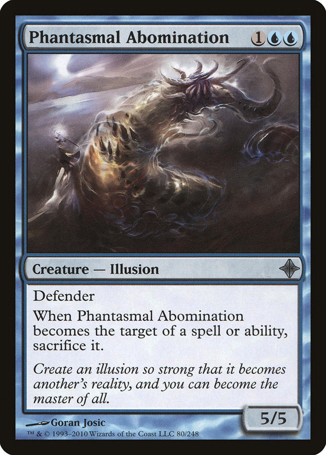 Phantasmal Abomination [Rise of the Eldrazi] Magic: The Gathering