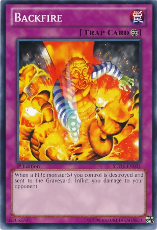 Backfire [SDOK-EN031] Common Yu-Gi-Oh!