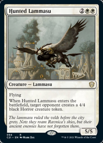Hunted Lammasu [Commander 2021] Magic: The Gathering