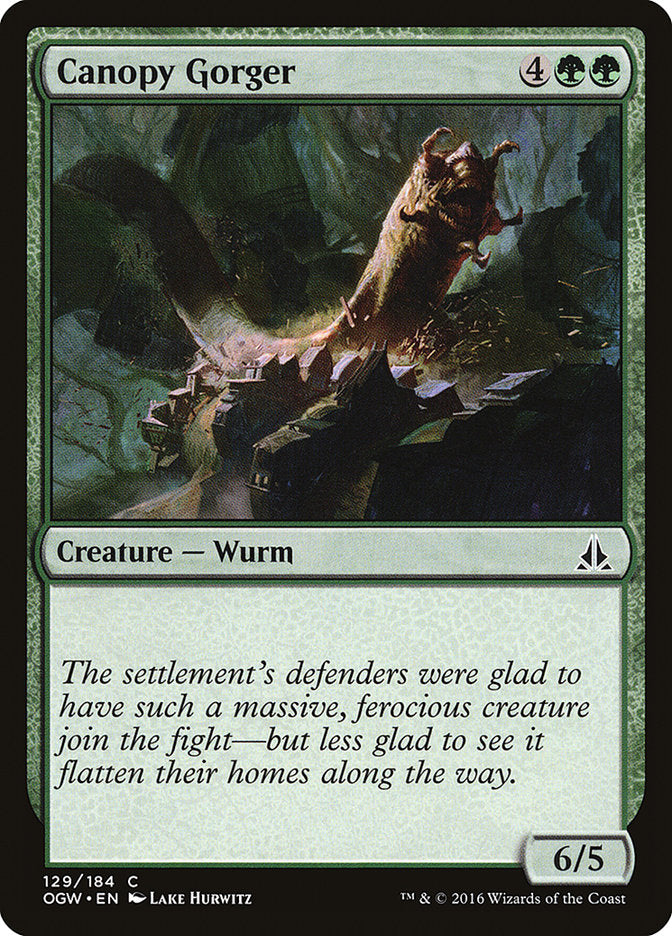 Canopy Gorger [Oath of the Gatewatch] Magic: The Gathering