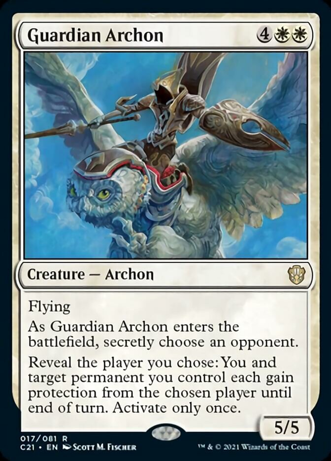 Guardian Archon [Commander 2021] Magic: The Gathering
