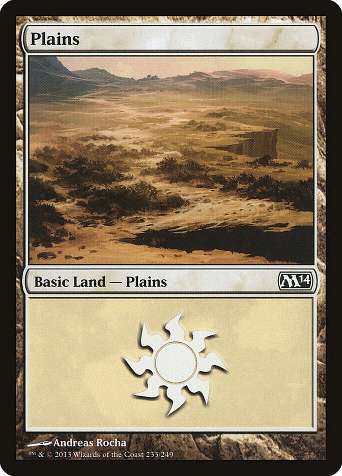 Plains (233) [Magic 2014] Magic: The Gathering