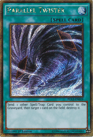 Parallel Twister [PGL2-EN019] Gold Secret Rare Yu-Gi-Oh!