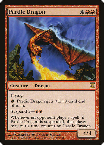 Pardic Dragon [Time Spiral] Magic: The Gathering