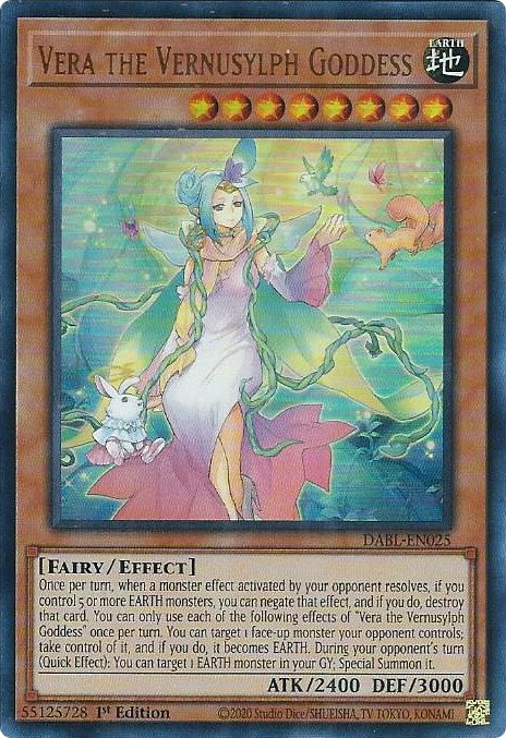 Vera the Vernusylph Goddess [DABL-EN025] Ultra Rare Yu-Gi-Oh!