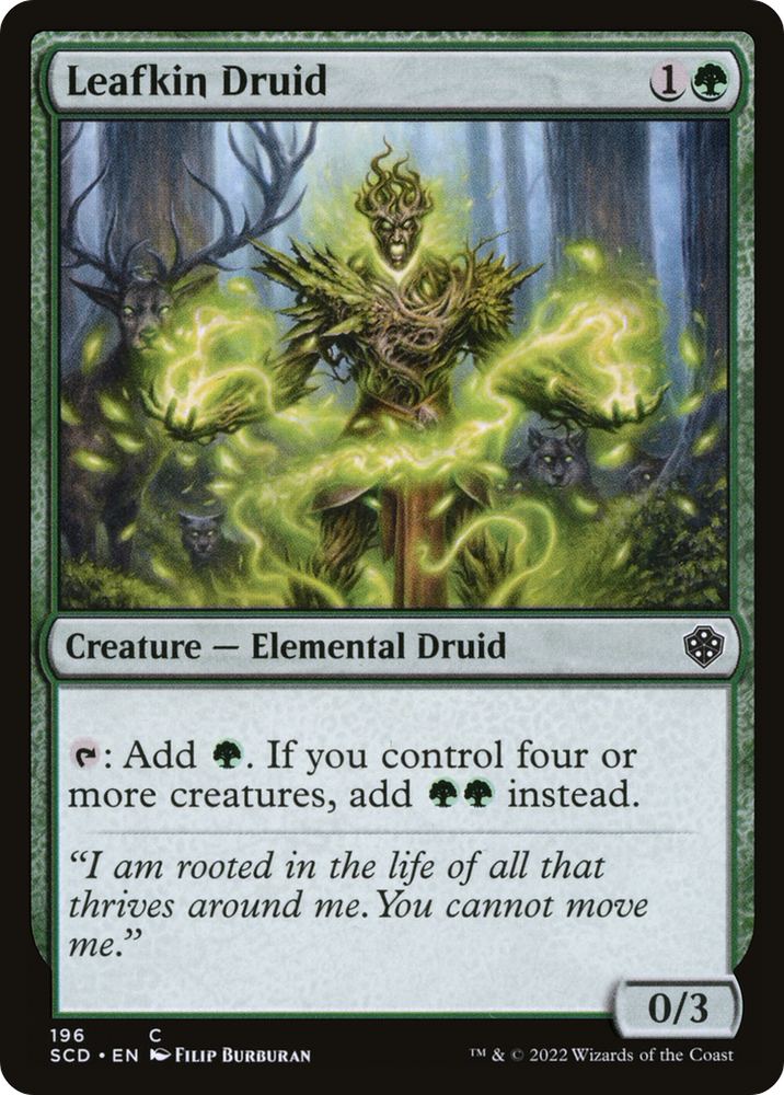Leafkin Druid [Starter Commander Decks] Magic: The Gathering