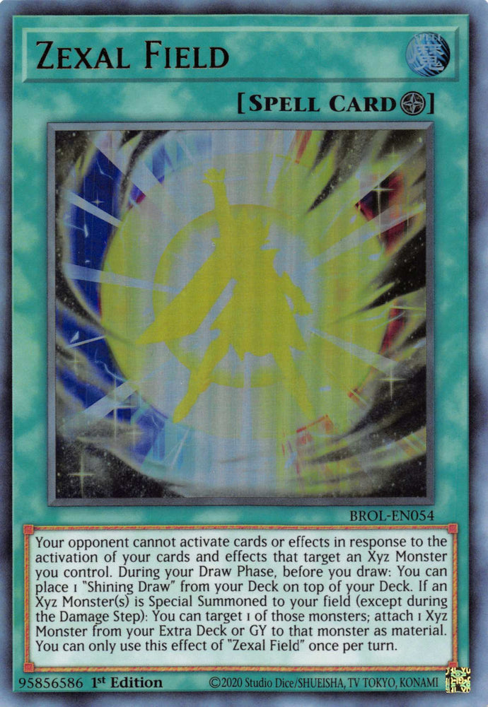 Zexal Field [BROL-EN054] Ultra Rare Yu-Gi-Oh!