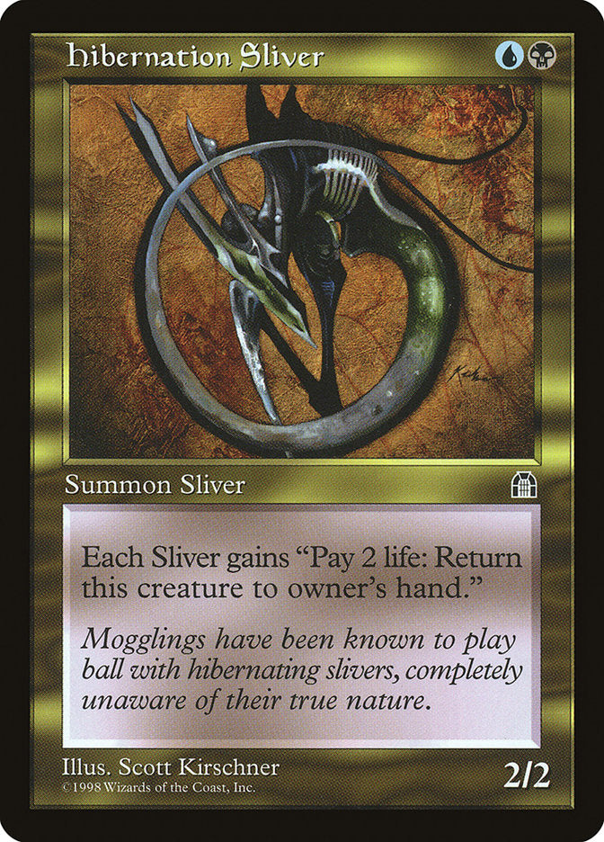 Hibernation Sliver [Stronghold] Magic: The Gathering