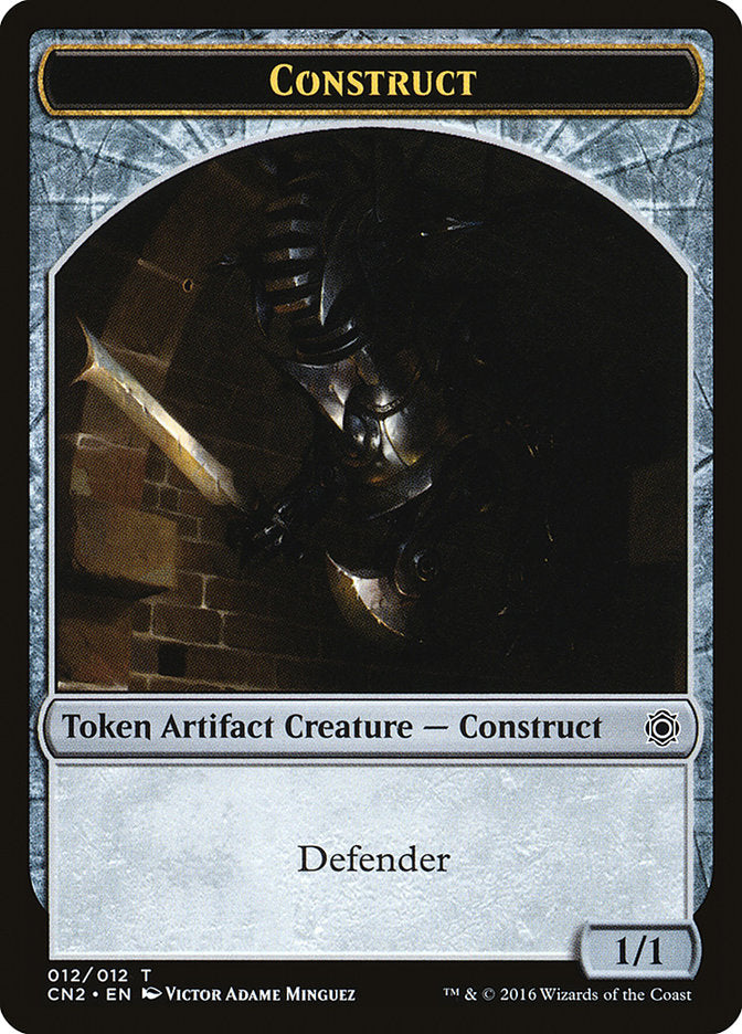 Construct Token [Conspiracy: Take the Crown Tokens] Magic: The Gathering