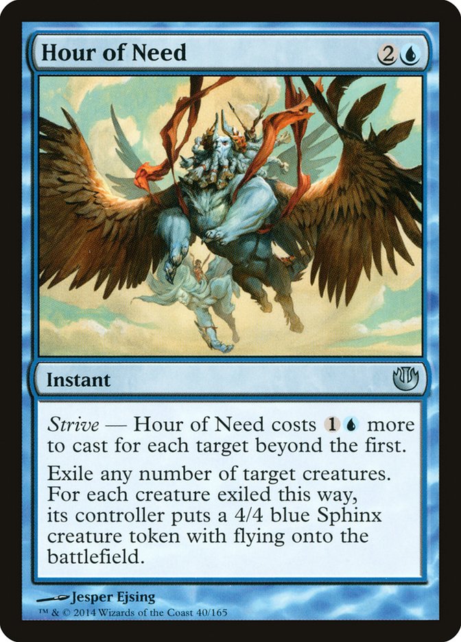 Hour of Need [Journey into Nyx] Magic: The Gathering