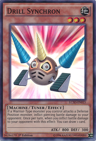 Drill Synchron [LC5D-EN015] Super Rare Yu-Gi-Oh!