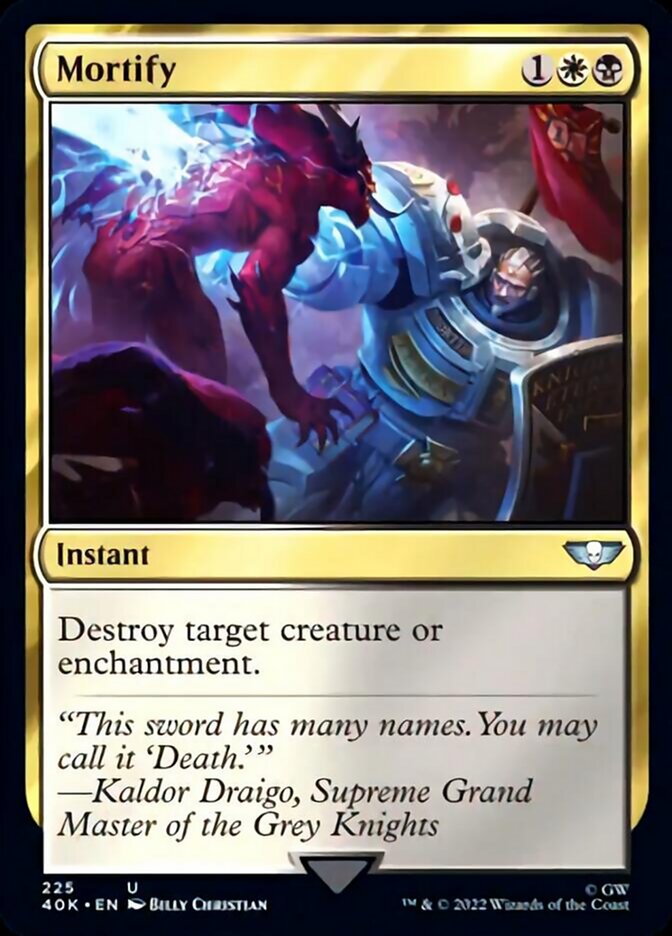 Mortify [Warhammer 40,000] Magic: The Gathering