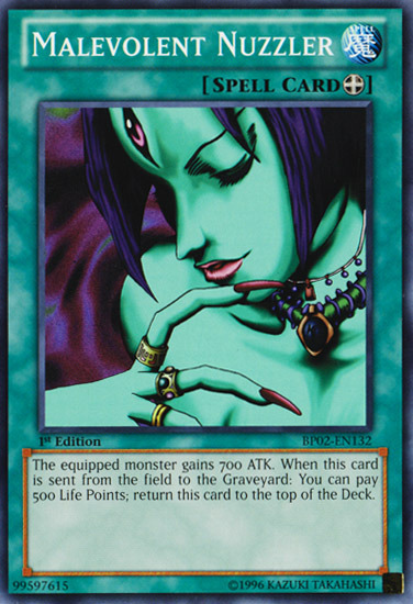 Malevolent Nuzzler [BP02-EN132] Common Yu-Gi-Oh!