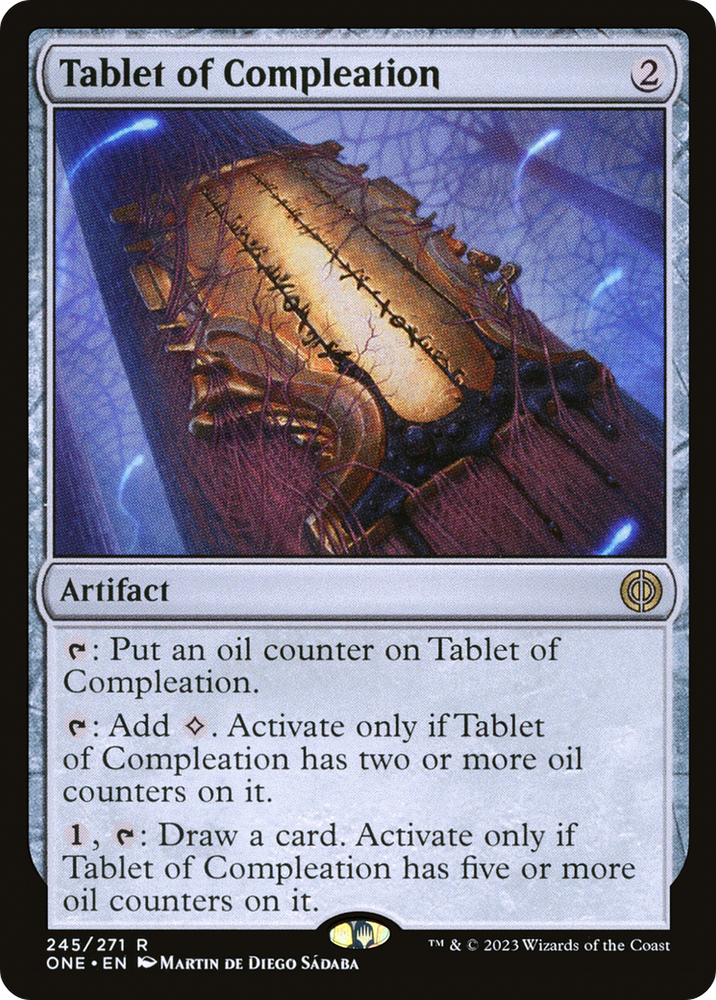 Tablet of Compleation [Phyrexia: All Will Be One] Magic: The Gathering