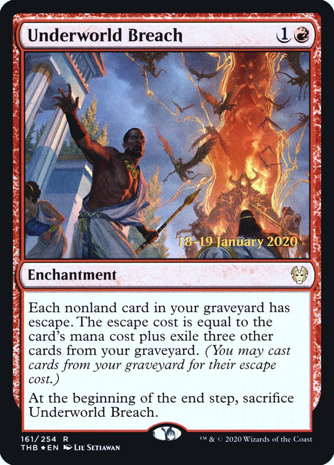 Underworld Breach [Theros Beyond Death Prerelease Promos] Magic: The Gathering